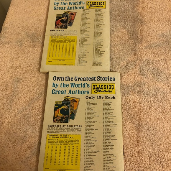 Vintage Classics Illustrated Special Issue Adventures in Science & Prehistoric - Picture 9 of 11